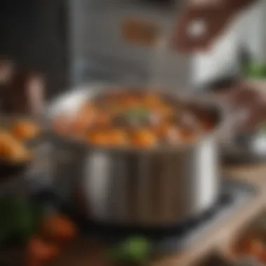 Essential Maintenance for Longevity An informative chart detailing stockpot maintenance tips