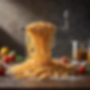 Ingredients That Elevate Pasta Dishes Vibrant ingredients arranged for pasta preparation