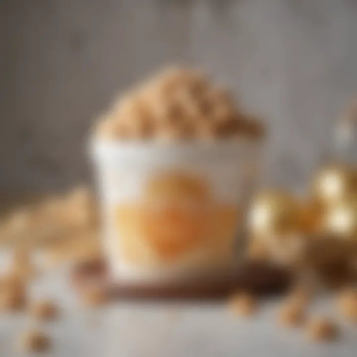 A vibrant Instagram feed showcasing Halo Top dessert creations.