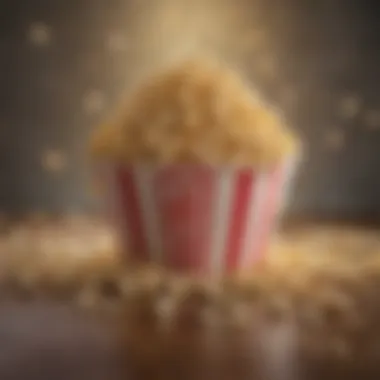 Nutritional Benefits of Popcorn Nutritional infographic highlighting popcorn benefits