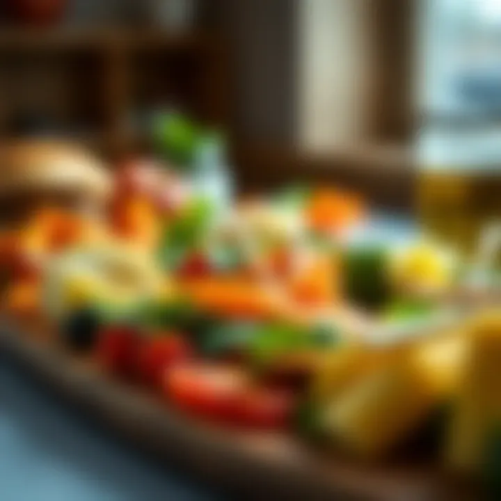 Visual representation of popular diet fads