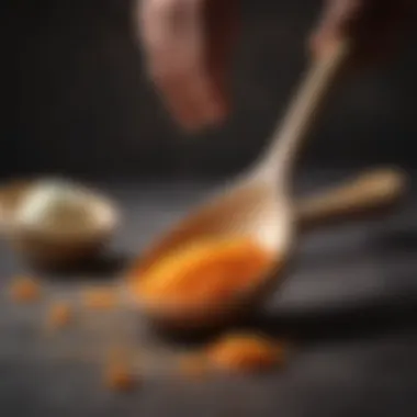 Artisan Craftsmanship of Wooden Spoons Craftsmanship of a long handle wooden spoon