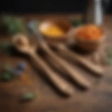 Tools for Caring for Wooden Utensils Maintenance tools for wooden utensils