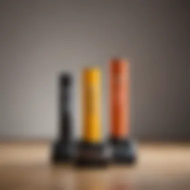 Battery Life and Efficiency Overview An infographic illustrating battery life and efficiency of different stick vacuums.
