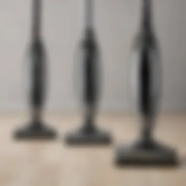 Stick Vacuum Model Comparison A side-by-side comparison of various stick vacuum models with highlighted features.