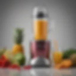 A sleek Nutribullet juicer showcasing its modern design.
