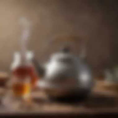 Exploration of Materials in Small Whistling Tea Kettles Various materials used in small whistling tea kettles