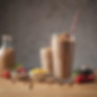 Nutritional Advantages of Breakfast Protein Shakes Nutritional benefits of protein shake powders illustrated
