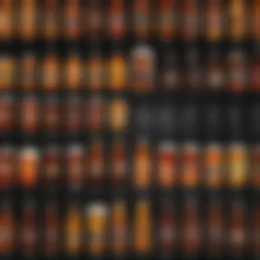 Carbohydrate Levels in Beer Styles Nutritional chart highlighting carbohydrate levels in various beer styles