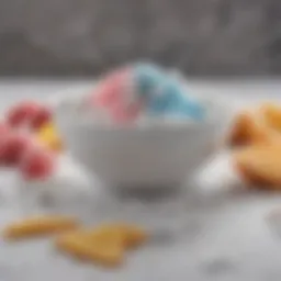 Keto-friendly sugar alternatives in a vibrant display