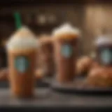Starbucks large beverage displaying the cost breakdown
