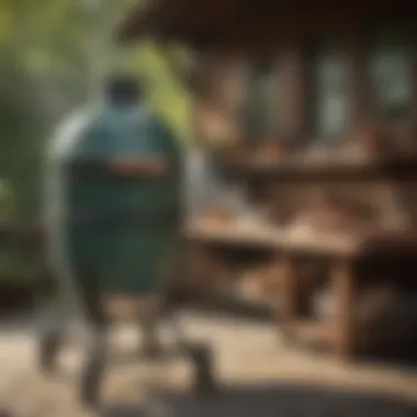 Enhance Your Experience: Accessories for Large Big Green Egg A range of accessories available for the Large Big Green Egg emphasizing customization options