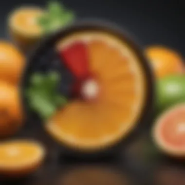 Daily Vitamin C Intake Recommendations Graph illustrating daily vitamin C intake recommendations