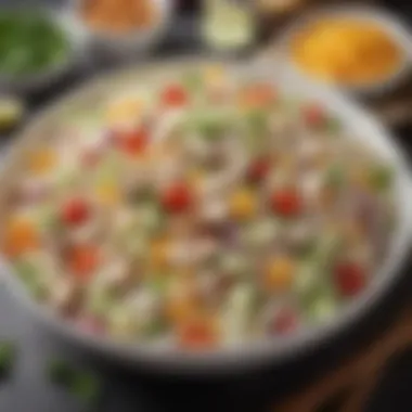 Creative Toppings for Chicken Salad A variety of toppings and add-ins for chicken salad