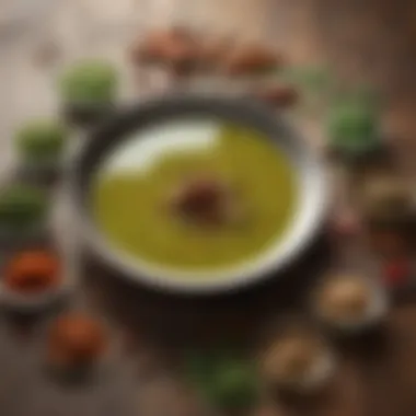 The Spice Palette: Enhancing Verde Sauce A collection of spices commonly used in verde sauce