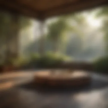 Tranquil Mindfulness Retreat A peaceful meditation space representing mental well-being.