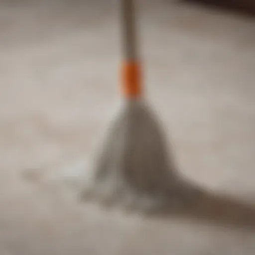 Professional-grade mop designed for ceramic tiles