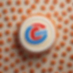 Dairy Queen logo in a colorful background